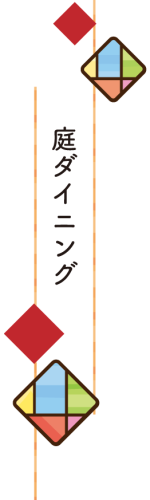 庭ダイニングのタイトル画像